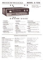 Sherwood S-7210-Service-Manual